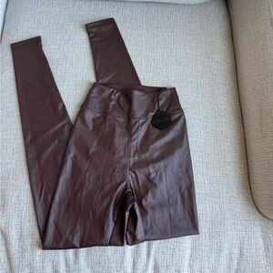 Aerie Luxe Faux Leather Leggings